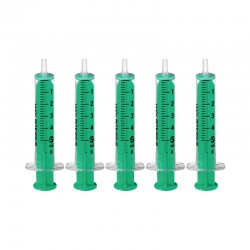 5 x B. Braun Dosierspritze 5 ml