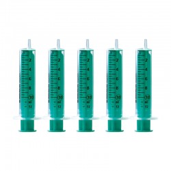 5 x B. Braun Dosierspritze 10 ml