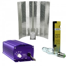 Caluma Hammerschlag Set Lumatek 400 W dim. inkl. Leuchtmittel