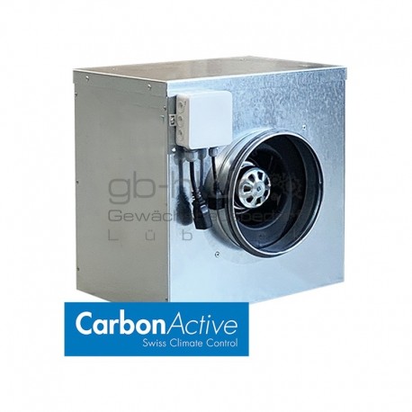 CarbonActive EC Silent Box 1000 m³/h 200 mm