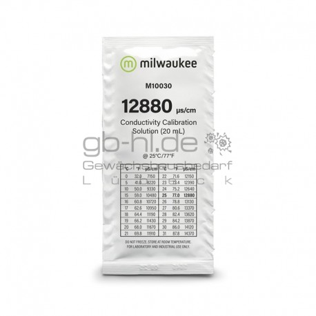 Milwaukee 20 ml  EC 12880 µS/cm Kalibrierflüssigkeit 