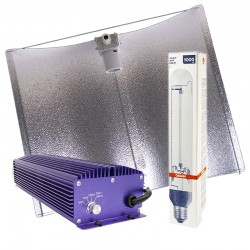 Beleuchtungsset Adjust-A-Wings L Lumatek 1000 W dimmbar Osram Bloom