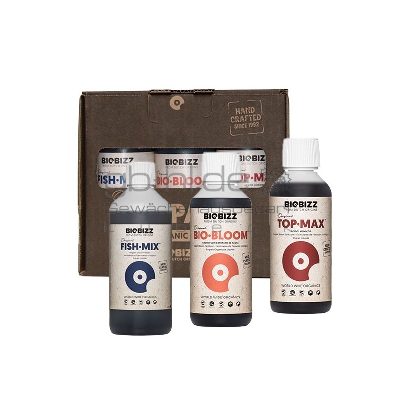 Kit Fertilizzanti BioBizz Try Pack Outdoor - Fish Mix, Bio Bloom, Top Max Per Piante Biologiche - Foto 4