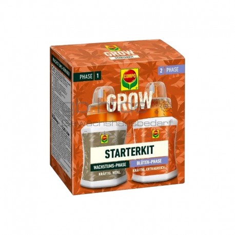 Compo Grow Starterkit Wuchs & Blüte 2 x 250 ml