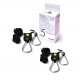 Caluma Aufhängesystem 68 kg 2er Set mit Metallhaken und Spannrollen