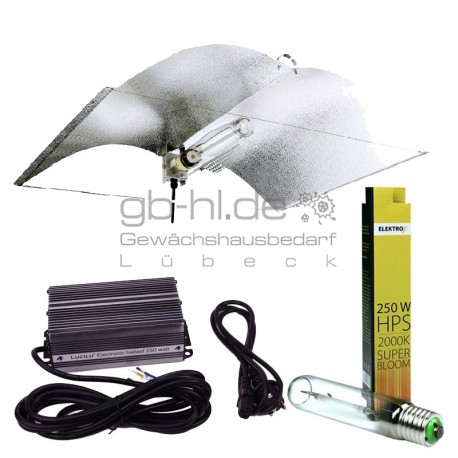 Prima Klima Lucilu 250 W Set inkl. Schirm und Leuchtmittel