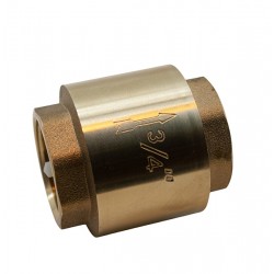 Rückschlag- Sperrventil 3/4 Zoll IG aus Messing