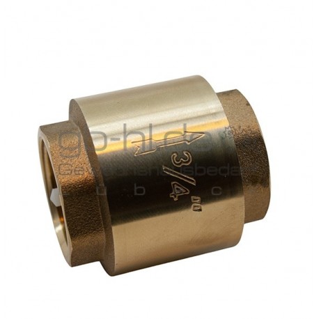 Rückschlag- Sperrventil 3/4 Zoll IG aus Messing