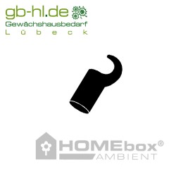 HOMEbox® Befestigungshaken kurz 22 mm