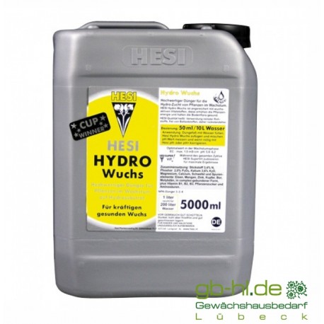 HESI Hydro Wuchs 5 l