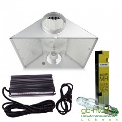 3-teiliges Beleuchtungsset Air Cool Lucilu 400 W Super Grow