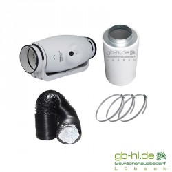 Das Lüftungsset S&P Schallgedämmter Rohrventilator TD-500/160 SILEN